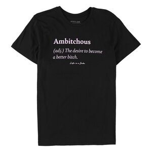 Elevenparis Womens Ambitchous Graphic T-Shirt, NWT